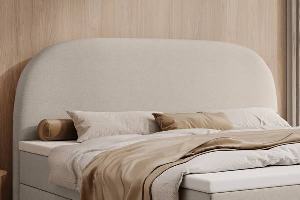 Boxspringbett ZEN mit Bettkasten Beige - Liegefläche Breite: 180 cm