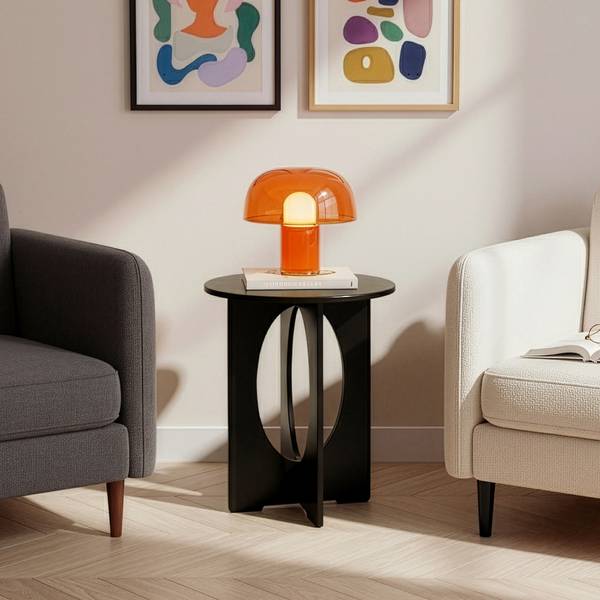 Table d'appoint Podeldsvin Noir