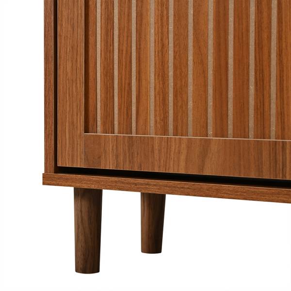 Schuhschrank Astraios Ⅰ Braun - Holzwerkstoff - 24 x 90 x 120 cm