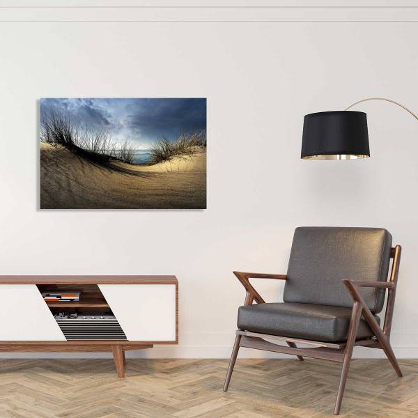 Tableau dunes secrètes 90 x 60 x 90 cm - Fibres naturelles