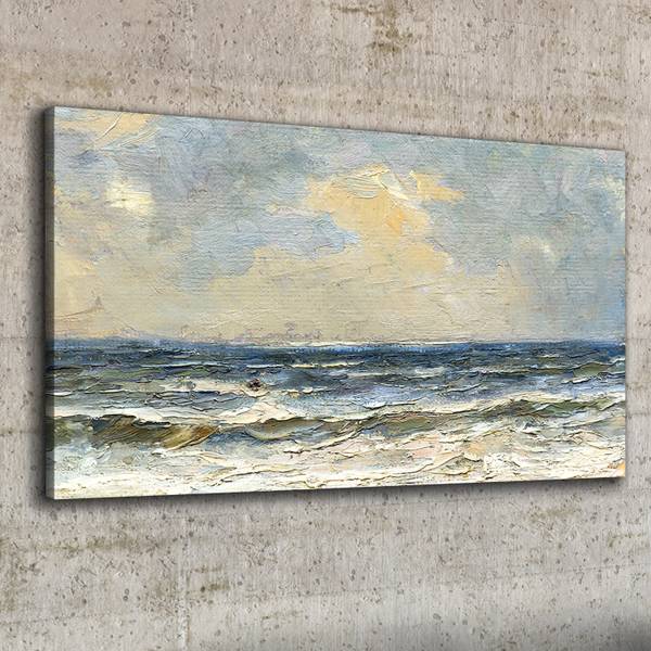 Wandbild Himmel & Meereswellen 00016931 100 x 50 cm