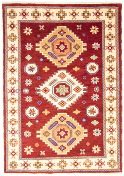 Orientteppich Oriental Rot - Wolle - 168 x 2 x 241 cm