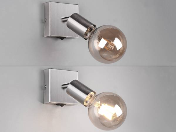 Wandstrahler Minda Silber