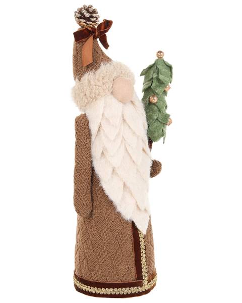Dekoobjekt PITEA 2-tlg Beige - Braun - Naturfaser - 18 x 44 x 12 cm