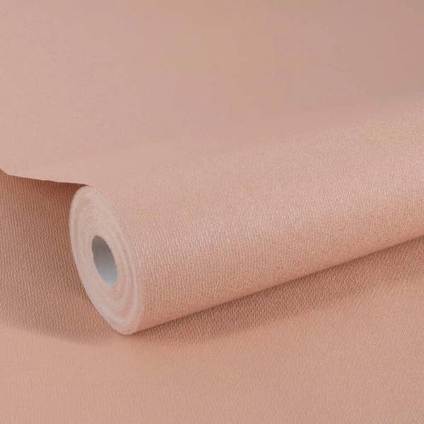 Vliestapete Elegant Uni Orange - Fleece - 52 x 1000 x 2 cm