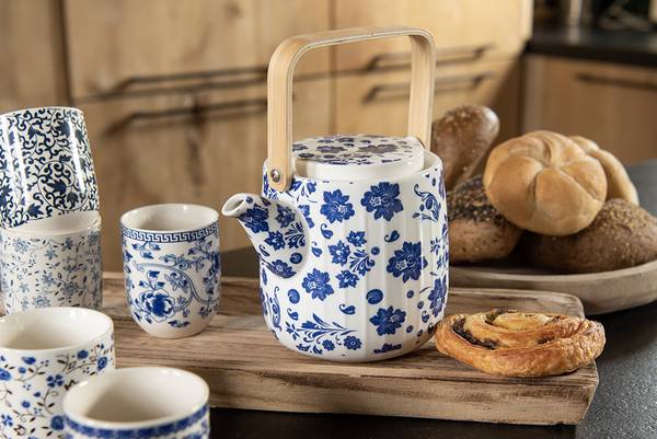 Tasse Lucas&Cups Blau - Porzellan - 6 x 8 x 6 cm