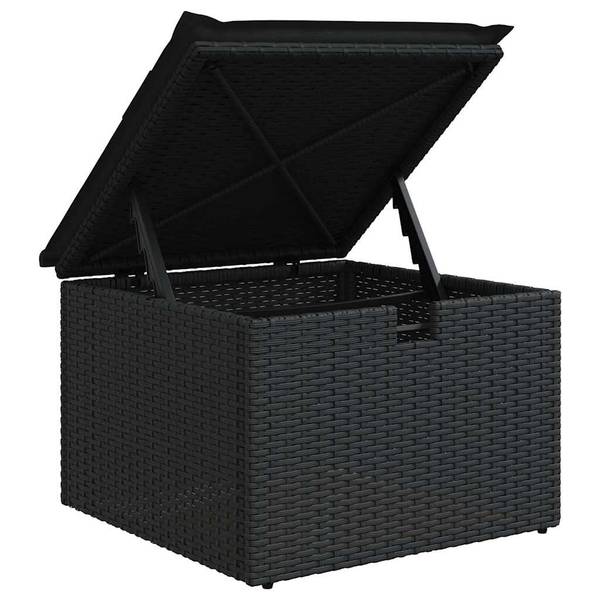 Garten-Lounge-Set 3036439-2 (6-teilig) Schwarz