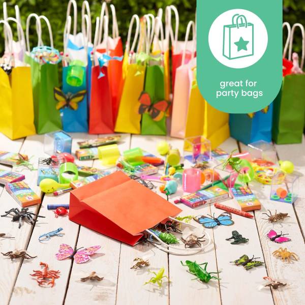 Figurines de jouets Insectes 50 pcs. Matière plastique - 3 x 18 x 19 cm