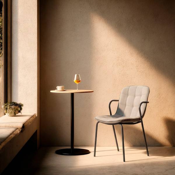 Stoelen ZÉLIE, set van 4 lichtgrijs