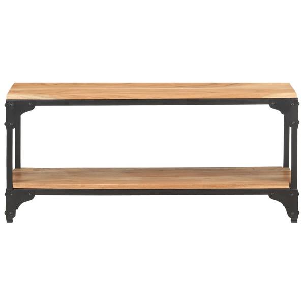 Couchtisch M603656 Braun - Massivholz - 30 x 75 x 90 cm