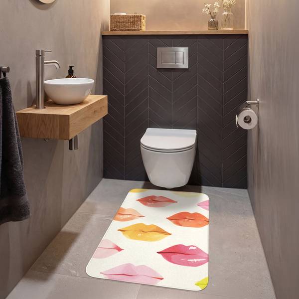 WC-VORLEGER Lippen 60 x 90 cm