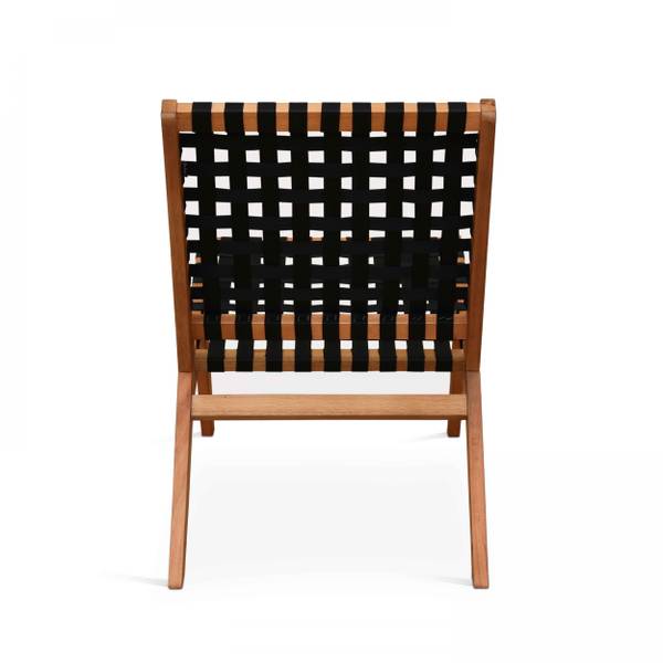 Relaxsessel Bondy Schwarz - Holzwerkstoff - 80 x 78 x 52 cm