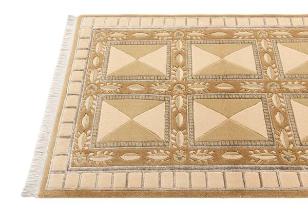 Tapis Darya CCXXXIV Marron - Laine - 91 x 1 x 150 cm