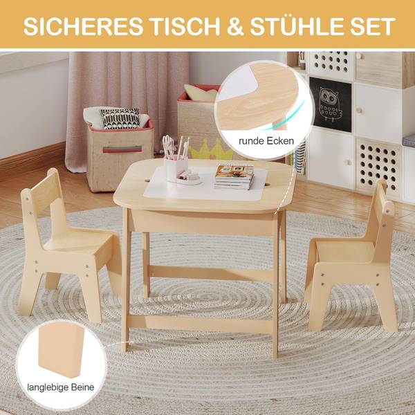 Kindersitzgruppe TK32326(3-tlg.) Braun