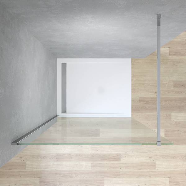 Duschabtrennung mit Stabilisator D008 Breite: 69 cm