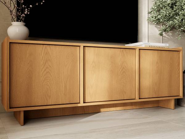 TV-Schrank AZUMI Braun - ABS - 147 x 55 x 39 cm