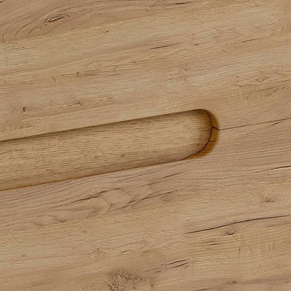 Badmöbel-Set LUTON-56-387 5er-Set Braun - Holzwerkstoff - 180 x 200 x 46 cm