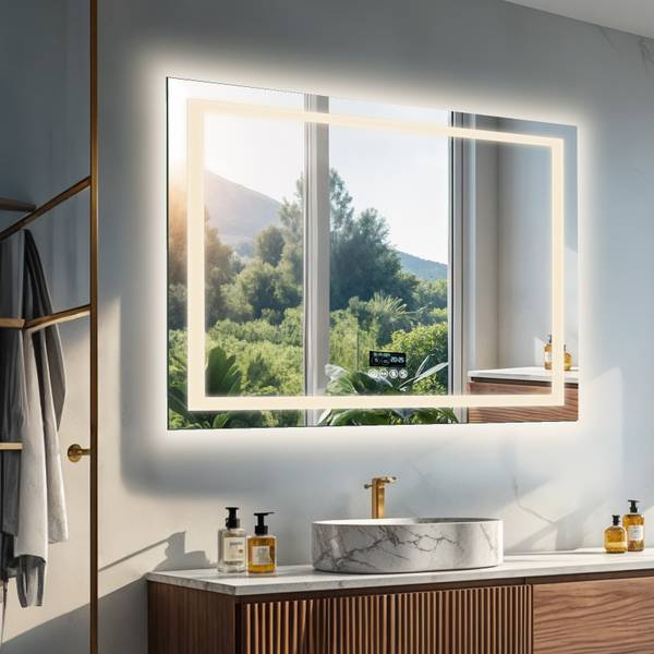 Miroir de salle de bain XM183-B105-EU 100 x 70 cm