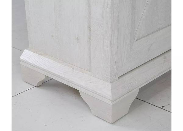 Porte-manteaux Kasmir Blanc - Bois manufacturé - 72 x 210 x 46 cm