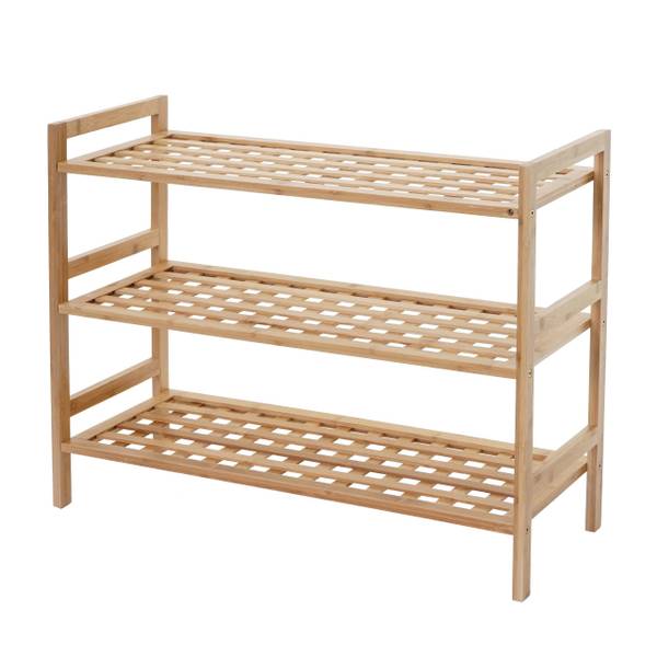 Schoenenrek B53 bruin - grenenhout - 69 x 55 x 27 cm