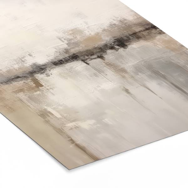 POSTER MIT RAHMEN Abstrakt 30 x 40 cm - Durchmesser: 45 cm