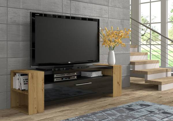 TV Lowboard Livia 160 Braun - Holzwerkstoff - 160 x 42 x 40 cm