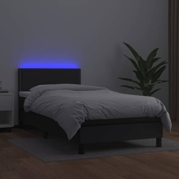 Boxspringbett 3017267-2 Schwarz - 200 x 100 cm