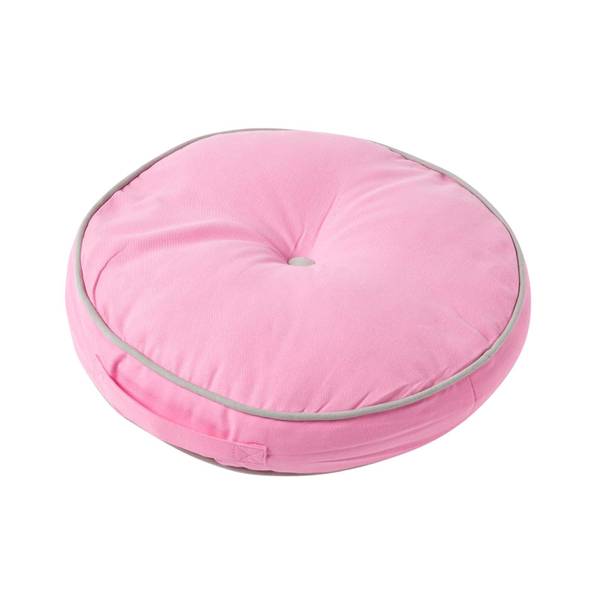 Bodenkissen rund Pink