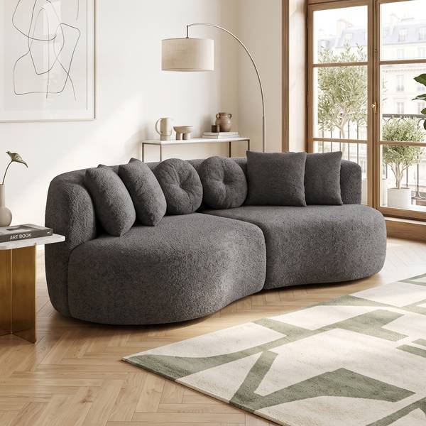 3-Sitzer Sofa RMCFT Grau