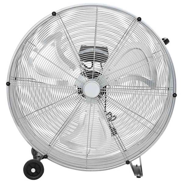 Trommelventilator M767270 Silber - Metall - 37 x 82 x 79 cm