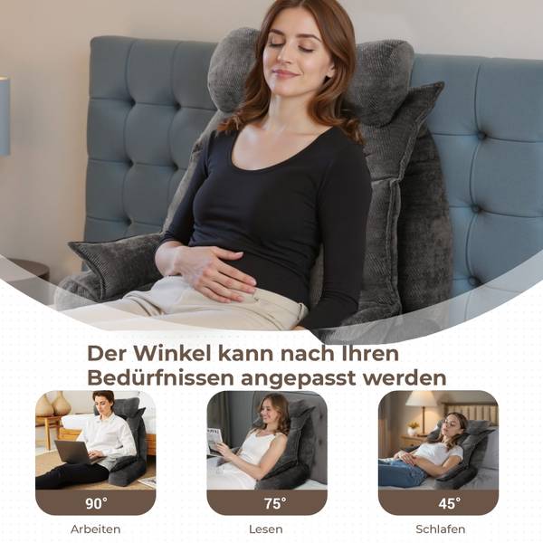 Stützkissen COMFORT Schwarz