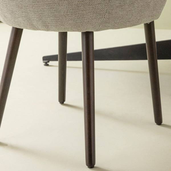 Bridge Sessel ERNEST 2er Set Grau - Hellgrau