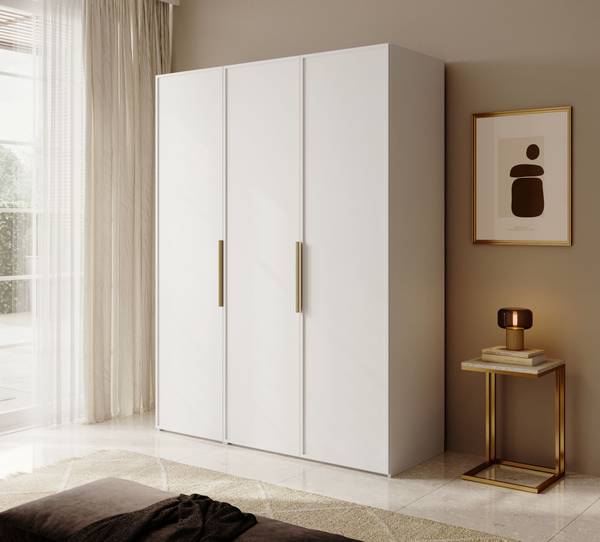 Kleiderschrank FRAME Weiß