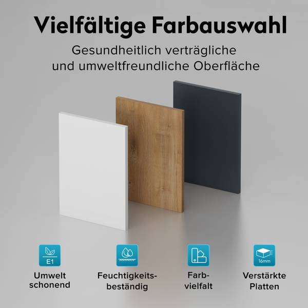 TV Lowboard TV Schrank Fernsehschrank02 Schwarz - Tiefe: 100 cm