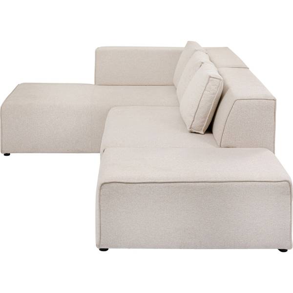 Ecksofa Infinity Beige - Polypropylen - 306 x 70 x 182 cm