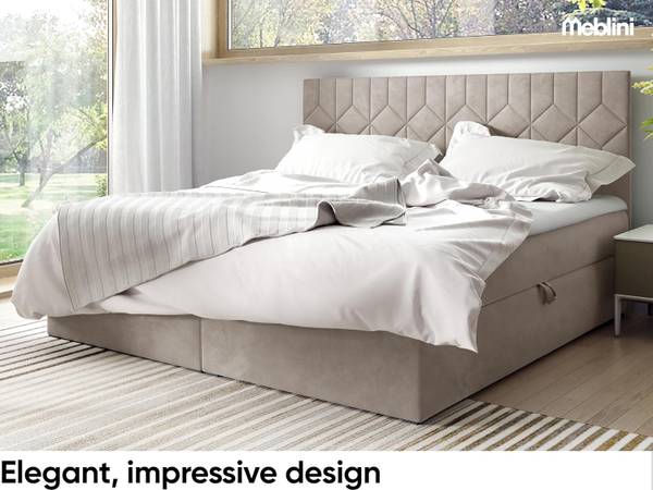 Boxspringbett BRUGES H3 Beige