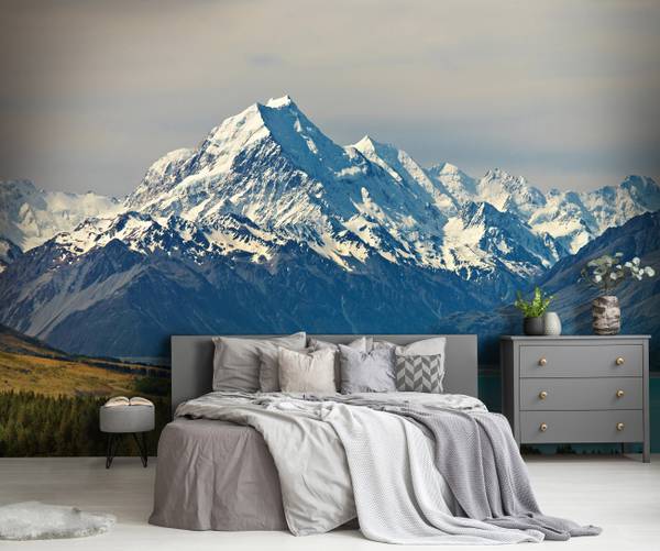 Vlies Fototapete Berge Landschaft Natur 254 x 184 cm