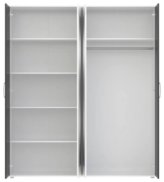 Drehtürenschrank JAN Breite: 180 cm