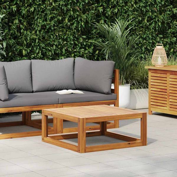 Couchtisch 3009261 Weiß - Akazie - 68 x 29 x 68 cm