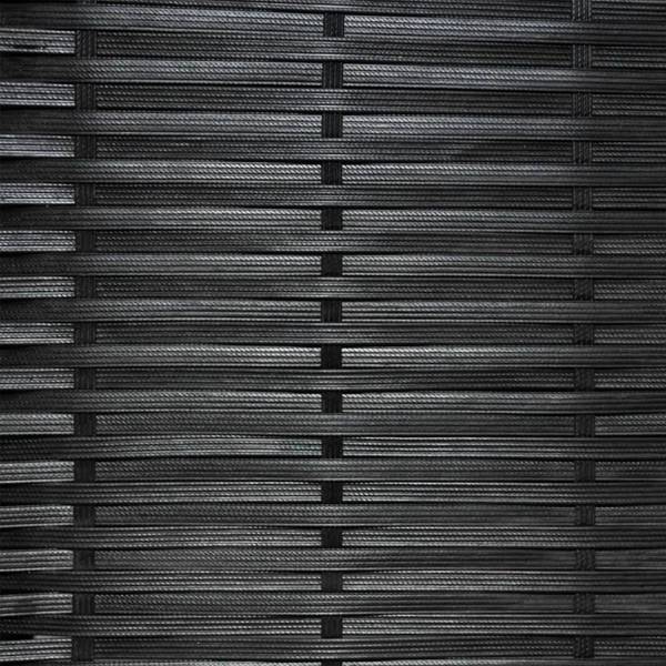 Bistro-Set 292855 3-teilig Schwarz - Polyester - 58 x 76 x 102 cm