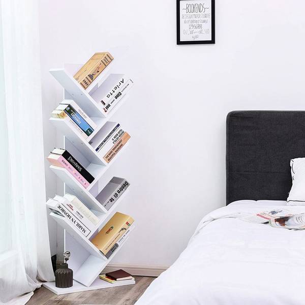 Bücherregal Standregal Nicosia Weiß