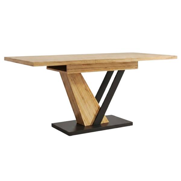 Esstisch Ausziehbarer VERTEXNEXXX Braun - Holzwerkstoff - 120 x 76 x 75 cm