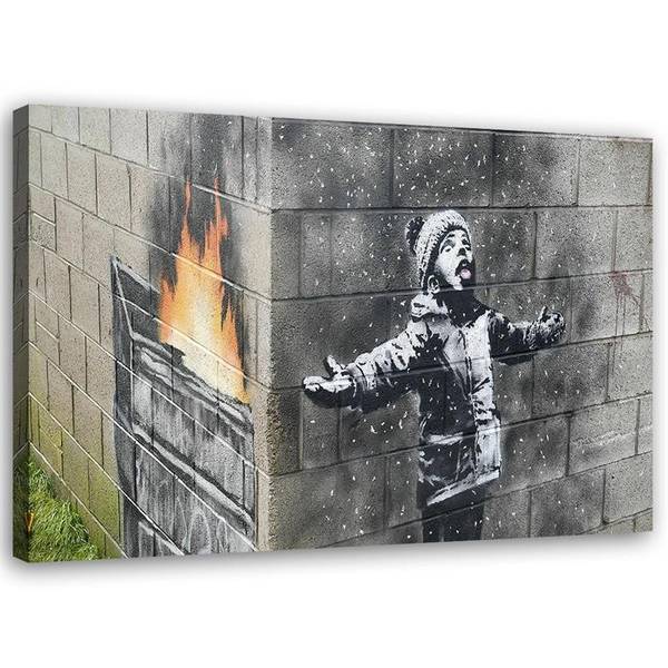 Wandbild junge port talbot 60 x 40 cm
