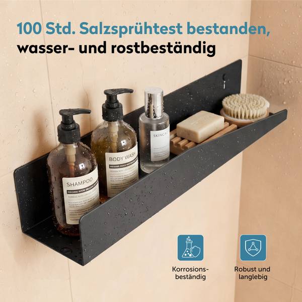 Duschregal Reglo-15 Schwarz