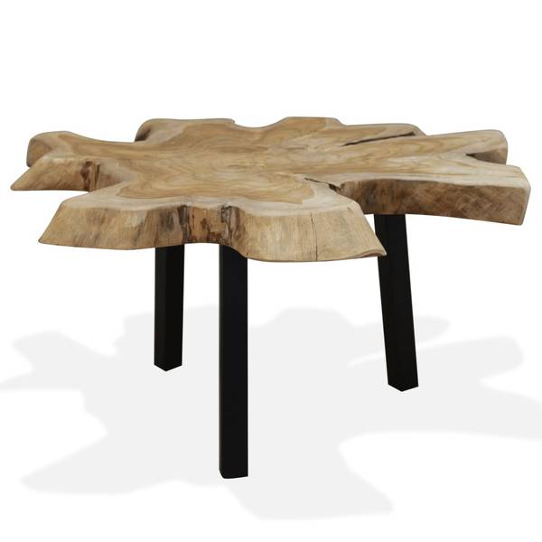 Table basse 244550 Marron - Teck - 70 x 38 x 80 cm