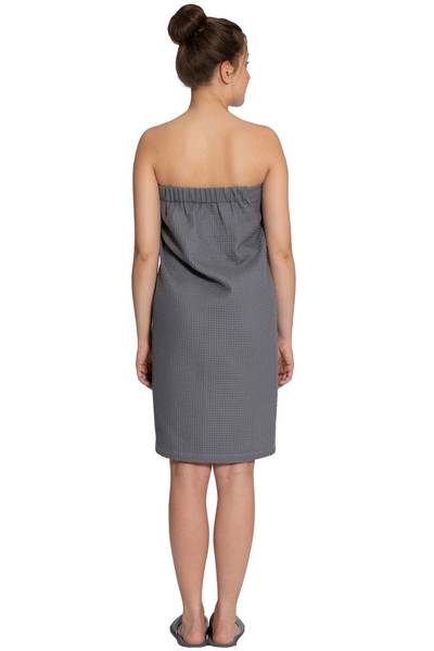 Bademantel 00000337 Grau - Textil - 1 x 1 x 1 cm