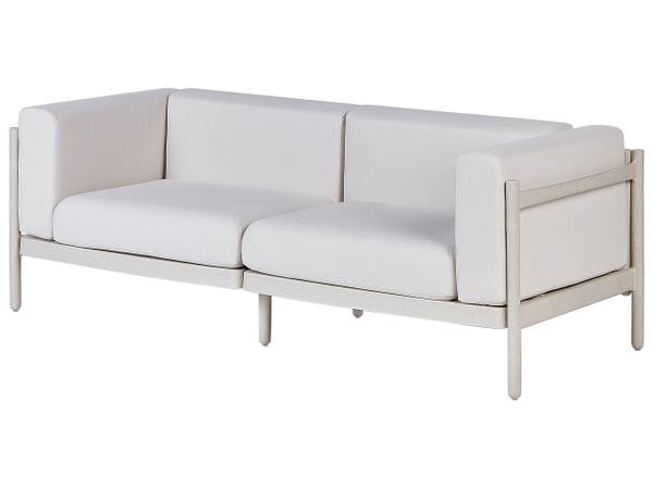 Tuinsofa FERRETTI 7-delig beige - kunststof - 187 x 68 x 73 cm
