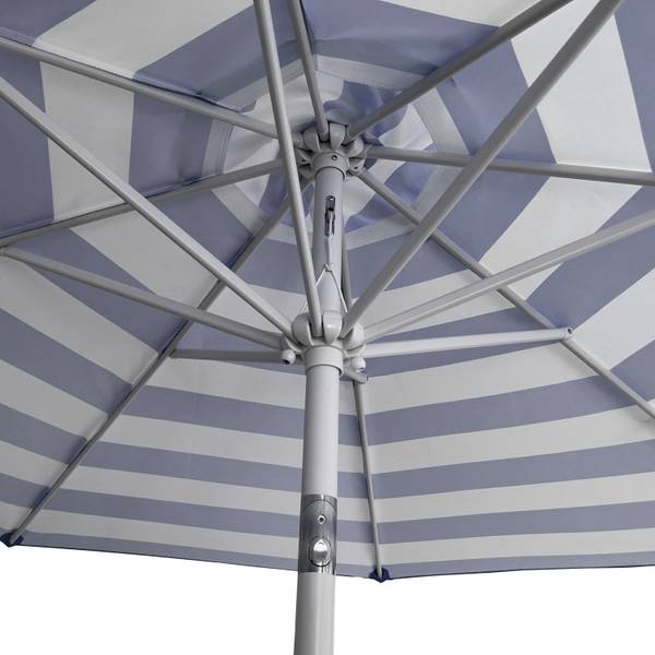 Sonnenschirm BANDOL Blau - Kunststoff - 270 x 237 x 270 cm