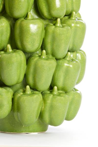 Vase BELLPEPPER Grün - Hellgrün