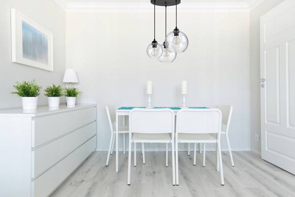 Bergen Pendelleuchte III Schwarz - Glas - Metall - 30 x 100 x 30 cm